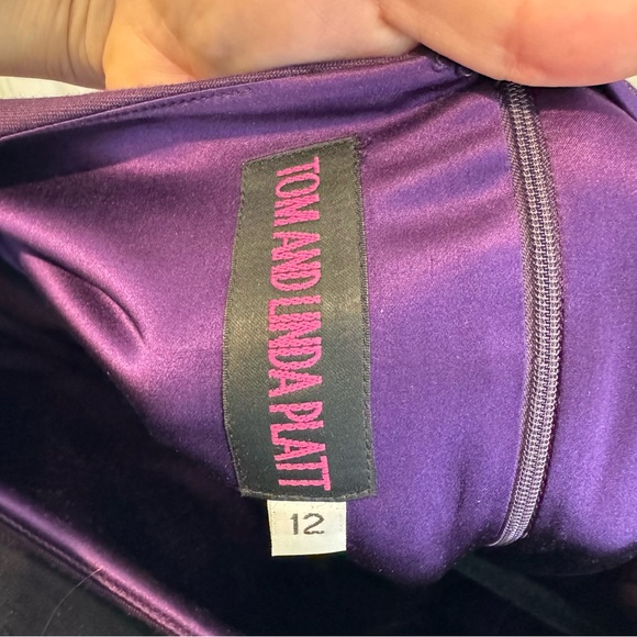 Tom And Linda Purple Dress - Picture 2 of 5